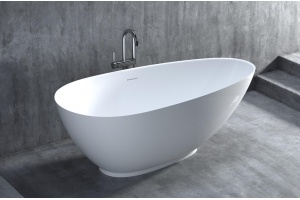 Ванна из искусственного камня Salini Paola 160x77 101511SM S-Stone, матовый
