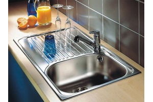 Мойка кухонная Blanco Tipo 45 S Compact сталь матовая - 2