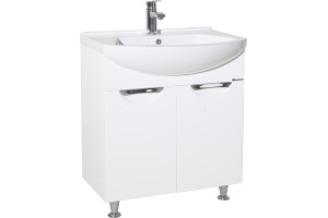 Мебель для ванной Bellezza Альфа 65 белая - 2