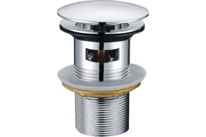 Донный клапан для раковины Creavit SF031 с переливом, хром