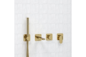 A2151.277.279.280.197.281 Встраиваемый комплект для ванны с лейкой и изливом