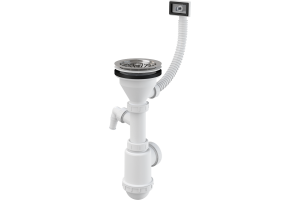 A447P -DN50/40 Сифон для мойки с нержавеющей решеткой