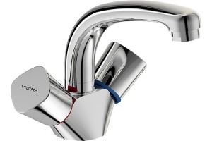 BA244AA QUADRO Смеситель для умывальника с литым поворотным изливом