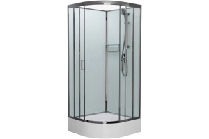 Душевая кабина Frank Brilliant 100х100 стекло матовое