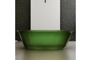 Ванна из полиэфирной смолы Abber Kristall 170х75 зеленый - 2