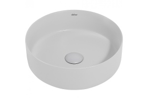 Накладная раковина Abber Bequem 36 светло-серая матовая