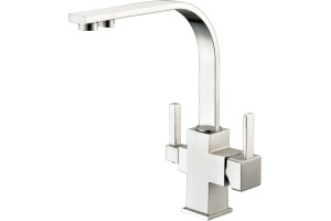 Смеситель Zorg Sanitary ZR 332 YF satin для кухонной мойки