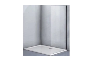 Боковая стенка Veconi Rovigo 80x195 см профиль черный (KP06B-80-01-19C4)