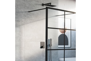 Душевой набор встраиваемый Excellent Krotos черный матовый - 2