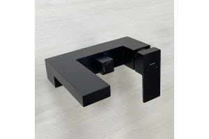 Смеситель для ванны Comforty черный матовый - 2