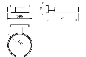 Держатель для фена Langberger Alster 10991A - 2