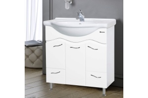 Тумба с раковиной Bellezza Мари 75 белая