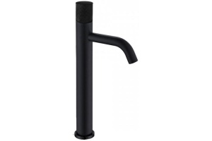 Смеситель для раковины высокий Boheme Stick черный матовый