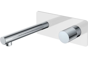 Смеситель для раковины Boheme Stick white, touch chrome (125-WCR.2)