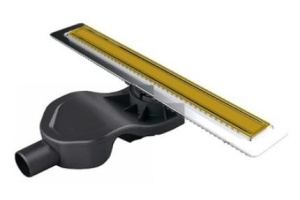 Душевой лоток Berges B1 Keramik 60 бронза