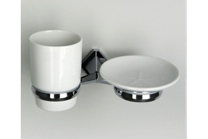 Aller 1126C Держатель стакана и мыльницы