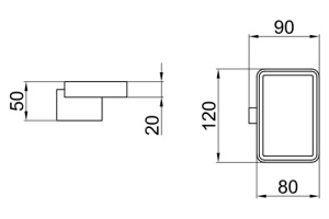 Мыльница Webert Living (LV500101015) - 2