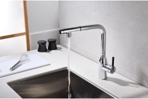 Смеситель для кухни Paulmark Viper хром - 3