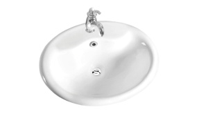 Раковина керамическая полувстраиваемая AM6300
