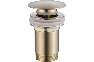 Донный клапан Abber золото, матовый (AF0010G)