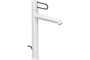 Смеситель для раковины Jacob Delafon Odeon Rive Gauche белый - черный