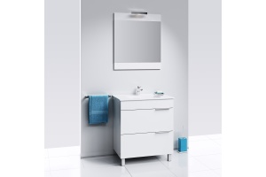 Тумба для комплекта Aqwella Brig 75 напольная, белая - 3