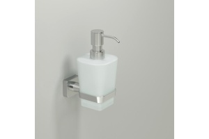 Дозатор для жидкого мыла Wasserkraft Rhin никель - 2