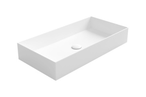 Раковина накладная Ceramalux N белый (6230)