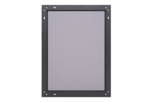 MARS - 60 Зеркало в черном матовом профиле - 3