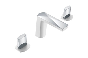 Смеситель для раковины Boheme Venturo белый хром