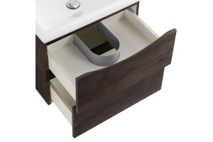 Тумба под раковину Belbagno Marino-Cer 60 темное дерево - 2