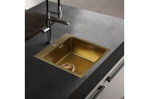 Мойка кухонная Melana D5050HG золото - 2
