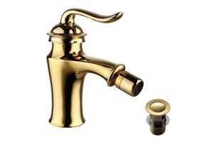 Смеситель для биде Lemark Brava золото (LM4708G)