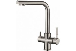 Смеситель Steel Hammer SH 552 SATIN для кухонной мойки