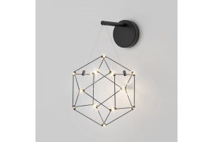 Бра Eurosvet Uma 90310/1 черный жемчуг