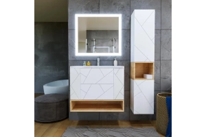 Ниша для тумбы Бриклаер Кристалл 90 дуб бунратти (4627125415913) - 2