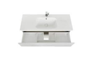 Тумба под раковину Cezares Duet 120х50 Bianco Opaco (DUET-1200-2C-SO-BO) - 2