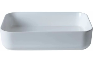 Раковина накладная Allen Brau Fantasy 50х36 белый матовый - 3