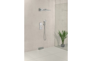 Переключатель потоков Hansgrohe ShowerSelect 15736400 на три потребителя, белый - 2