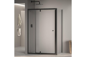 Душевой уголок RGW Passage 120х80 черный стекло прозрачное