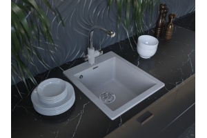 Мойка кухонная Paulmark Leer PM104249-WH белый - 2