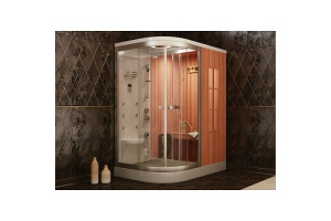 Душевая кабина Frank 170х110 правая с финской сауной - 2