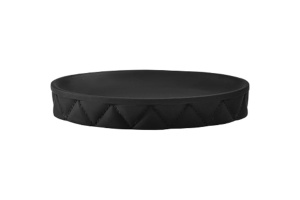 Мыльница WasserKRAFT Never черный матовый