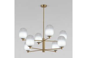 Люстра на штанге Eurosvet Loona 60161/8 латунь