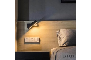 Бра iLedex Firefox 8104W-10W-3000K BK - 2