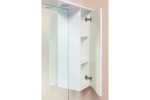 Зеркало-шкаф Onika Моника 75 R белый (207507) - 2