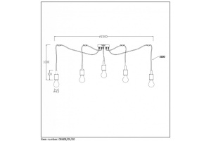 Подвесной светильник Lucide Fix Multiple 08408/05/30 - 3