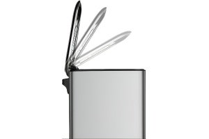 Ведро для мусора WeltWasser WW WALLY MT 12L сталь матовый (10000006133) - 2