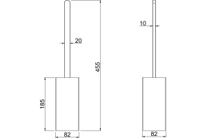 Ершик Allen Brau Infinity 6.21009-00 хром - 2