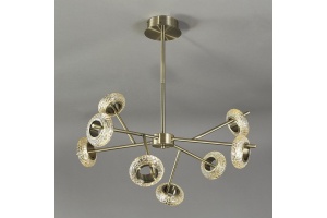 Люстра на штанге Escada Gravity 10252/8LED Brass - 3